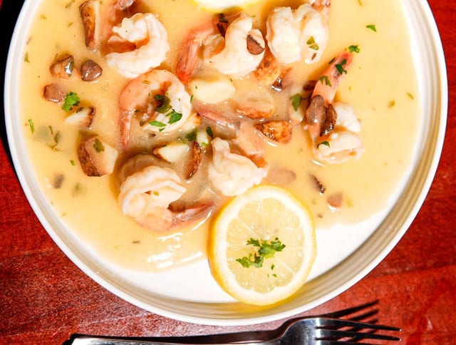 Shrimp Francese.