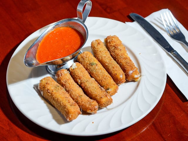Mozzarella Sticks.