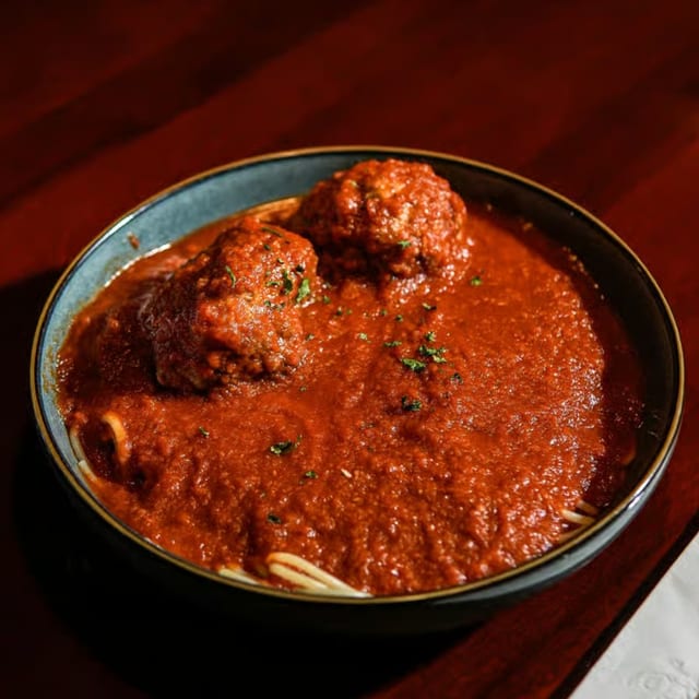 Spaghetti with Meatballs.