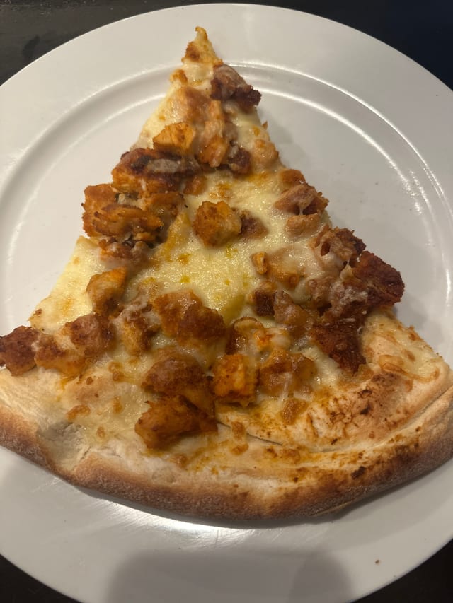 Buffalo Pizza Slice.