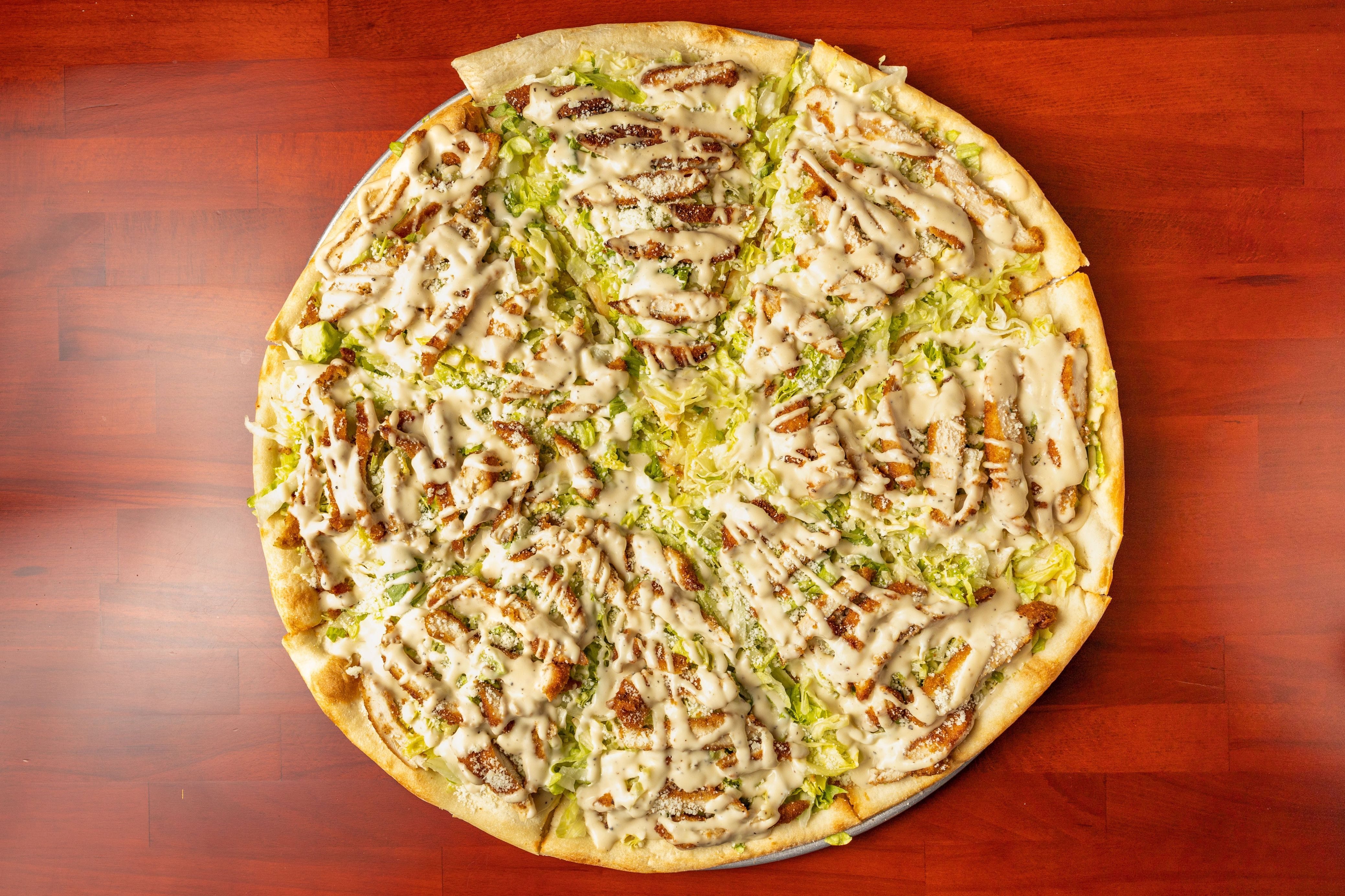Chicken Caesar Pie.