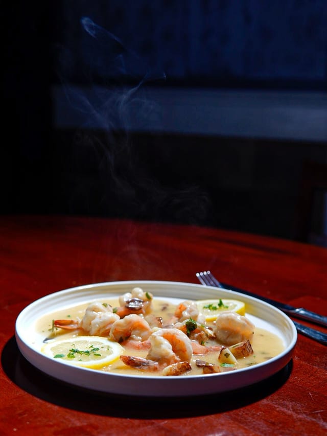 Shrimp Scampi.