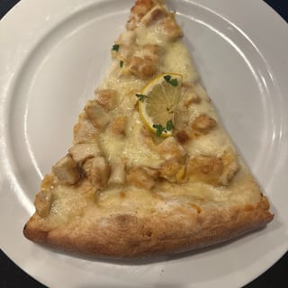 Chicken Francese Pizza Slice