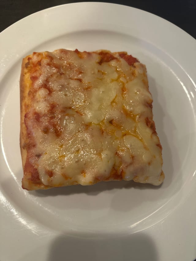 Sicilian Pizza Slice.