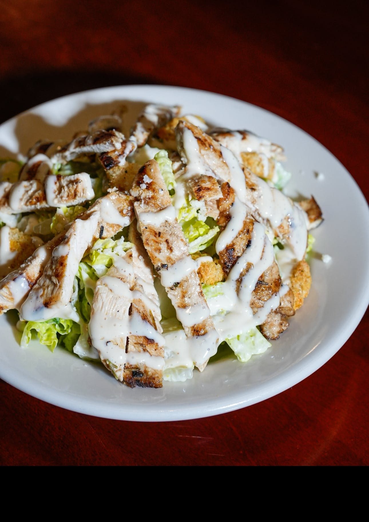 Chicken Caesar Salad.