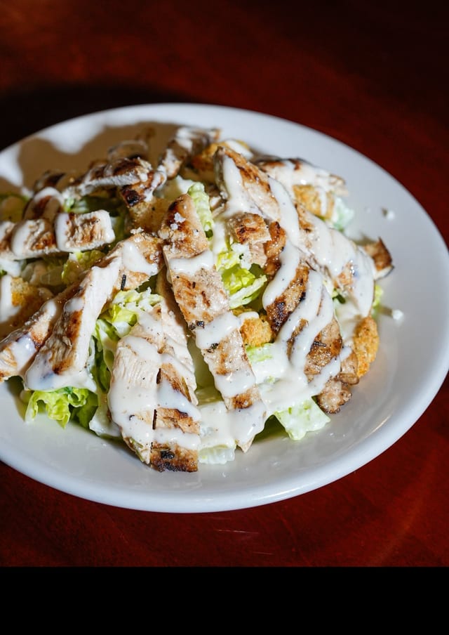 Chicken Caesar Salad.