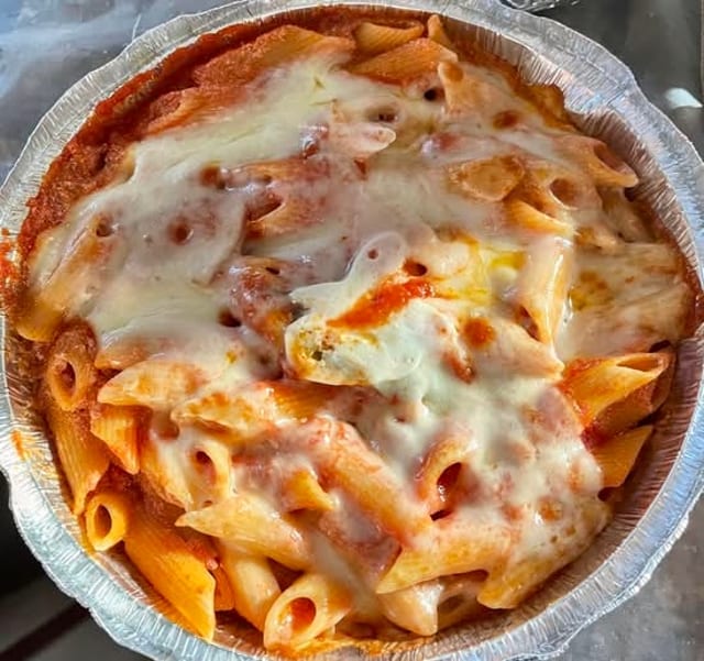 Baked Ziti Siciliana.