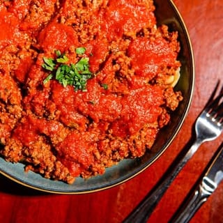 Baked Ziti Bolognese